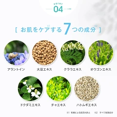 クデオジェルクリーム肌をケアする成分