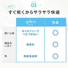 クデオジェルクリームサラサラ