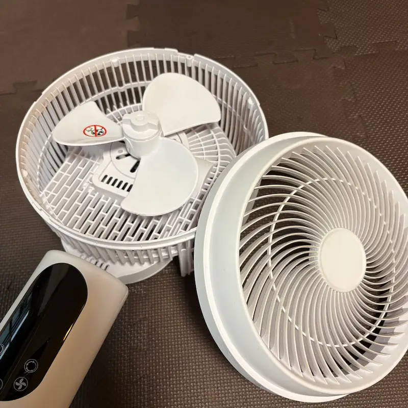 サーキュレーターお手入れ2