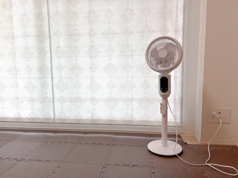 サーキュレーター使用時