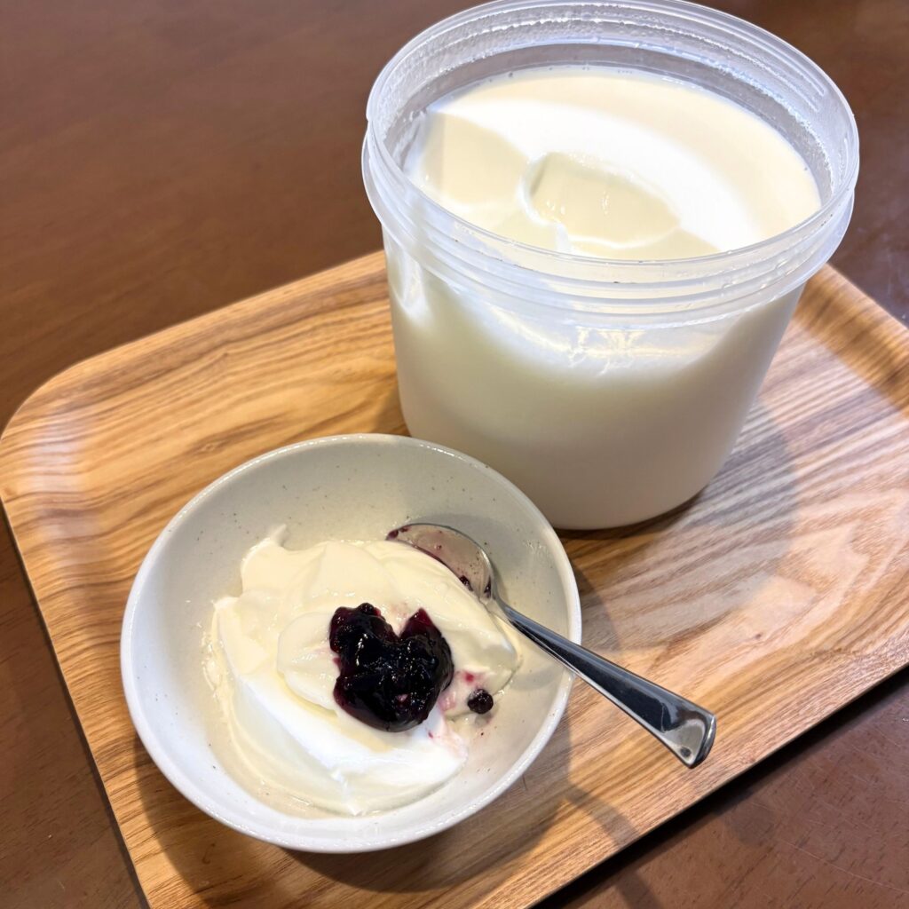 ヨーグルティアで作ったヨーグルト